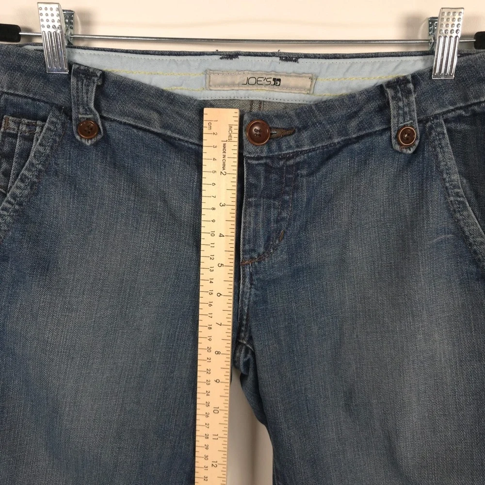 JOE’S Bermuda Denim Long Jean Shorts 49BY5169 Cut‎ J00784 Size W28